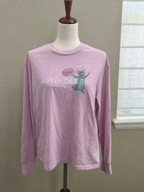 Disney Remy Ratatouille Light Pink Graphic T-Shirt M